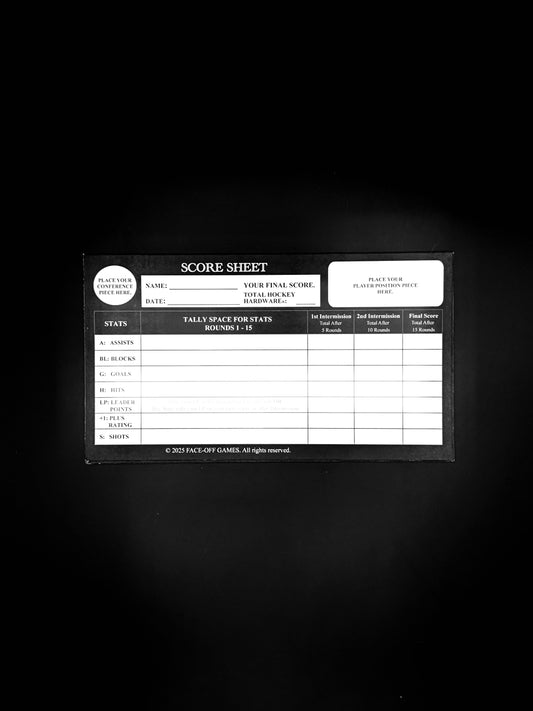 Score Table For Notepad OUR BEST SELLER. YOUR TOP PICK: – FACE-OFF GAMES
