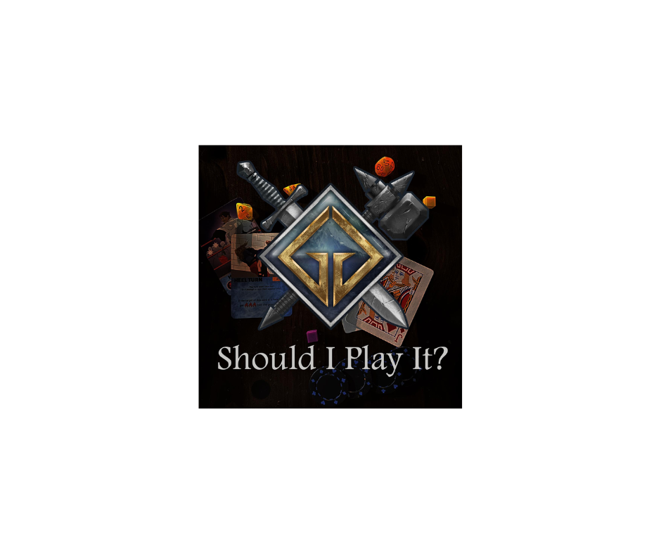 The 'Should I Play It' Podcast logo.